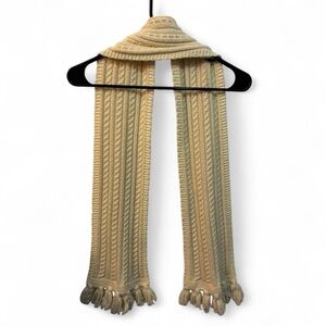 ARIS vintage cream scarf